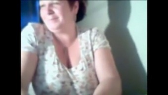 Veteran Woman Flaunts Her Bosom On Webcam-Part 2