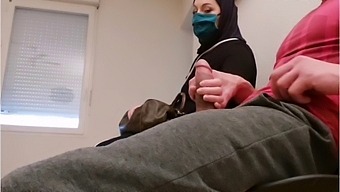 A Rogue Doctor Installs A Concealed Camera In His Reception Area, Awaiting To Capture This Muslim Woman Indulging In Illicit Activity With An Overseas Man