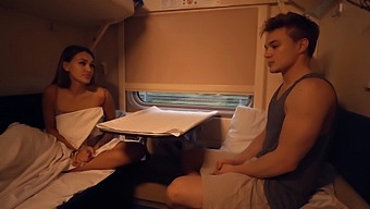 Teen Gets Wet And Wild In A Train Encounter