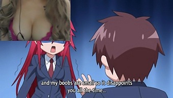 Hentai Itadaki! Seieki Episode 2: Vampire Goddess Enjoys Anal Sex