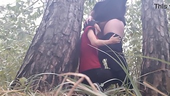 Lesbian Girls Have Sex In The Rain For Warmth - Video