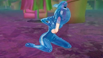 Jeu Hentai Séduisant En 3d Mettant En Vedette Une Femme Aux Éléments Slime