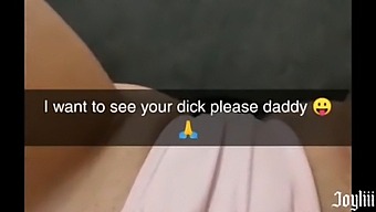 Snapchat Sexting Med Bästa Vännens Pappa Av Ung Kvinna