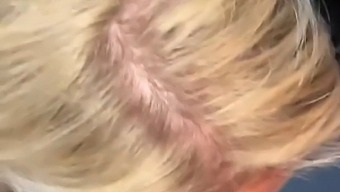 Blonde Wife Gives A Fat Cock Blowjob In High Definition
