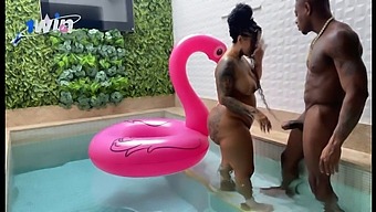 Watch Her Fat Ass Bounce As She Gets Pounded Hard
