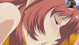 Busty Girlfriend Indulges In Threesome With Cheating Wife In Animated Hentai